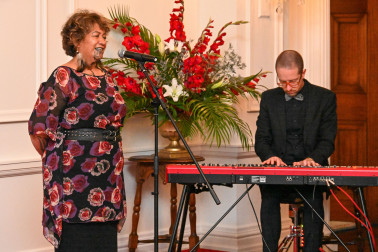 Whirimako Black and Daniel Hayles perform