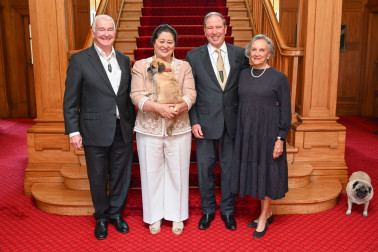 Dr Davies, Dame Cindy, Ambassador Udall, and Ms Jill Cooper