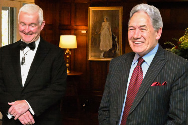 Dr Davies and Rt Hon Winston Peters