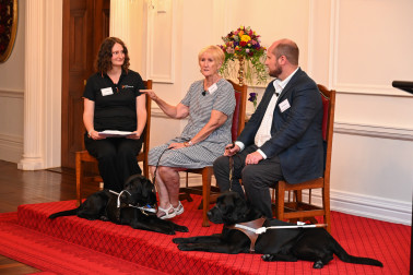 Panel discussion: Jelena Zidov, Sue Emeraldi and Dan Shepherd
