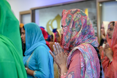 Prayers as the Guru Granth Sahib is read