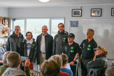 With the Sailability Team that competed in the 2025 Para Sailing International Championships