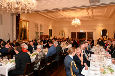 The ballroom full of guests for the Matariki celebration