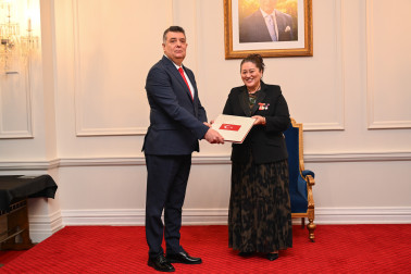 HE Mr Melih Karalar, Ambassador of Turkiye presenting his credentials to Dame Cindy