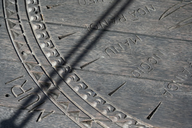 A star compass for navigation carved into the Paikea