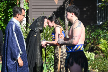 The cultural welcome for HE Mr Mohamed Trabelsi, Ambassador of the Republic of Tunisia, and Mrs Trabelsi