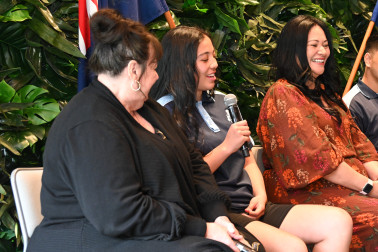 Kiana Sauni-Ofisa speaking about how Game Plan AKL has changed her life