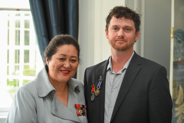 Dame Cindy with Mr Matt Dodge
