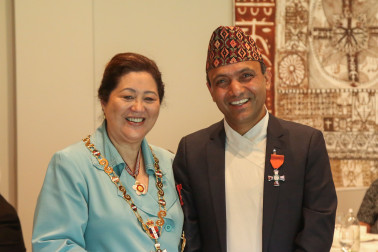 Dr Santosh Bhandari, of Auckland, MNZM for services to the Nepalese community