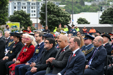 Distinguished guests for the commemoration