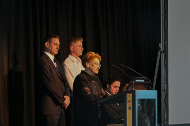 Kathi Keys, Richard Keys and Alex Keys deliver a reading