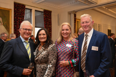 Guests attend the Life Flight reception