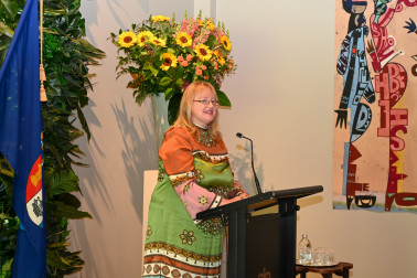 Dame Theresa Gattung speaks