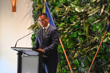 Te Papa Foundation Chair Aaron Hape speaks