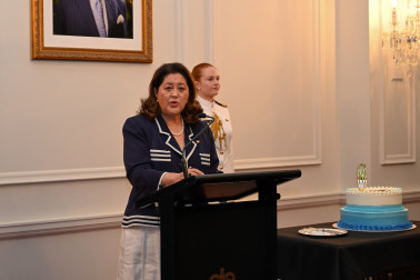 Dame Cindy speaks