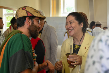 Dame Cindy meets with guests at Multicultural Nelson Tasman