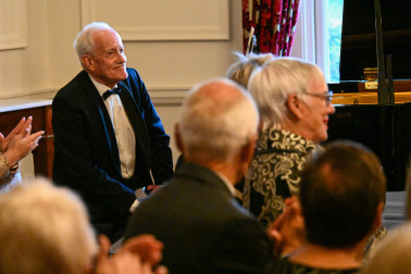 Acclaimed accompanist and Government House pianist Bruce Greenfield