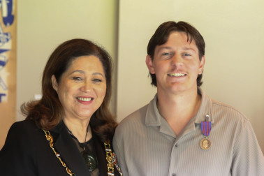 Mr Hayden Cornwell, of Hamilton, NZBM for an act of bravery