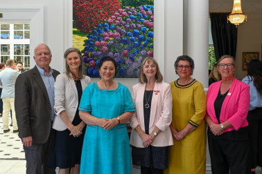 Dame Cindy with NZSL Act advocates
