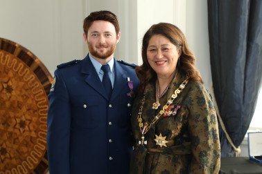 Constable Alexander Kerr, of Hamilton, NZBM for an act of bravery