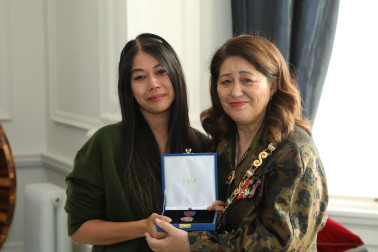Ms Hsu Tin on behalf of the late Mr Jonny Young, New South Wales, Australia, NZBM for an act of bravery