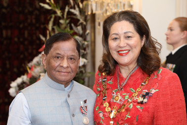 Mr Mohan Mistry, of Wellington, KSM for services to the Indian community