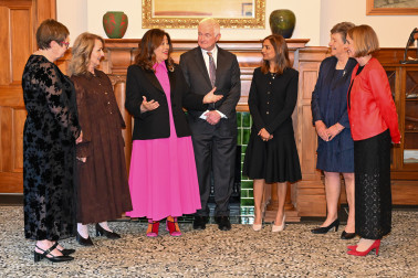 Official party at the NZ Kindergartens Centenary Reception