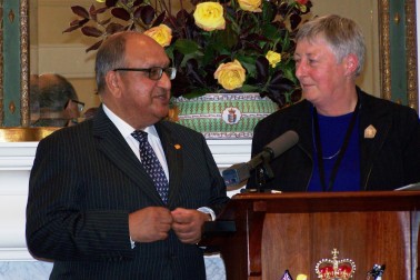 Governor-General, Hon Sir Anand Satyanand and Chief Executive Jane Patterson.