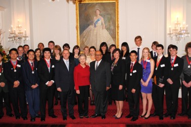 2010 New Zealand Scholarship Top Scholar Award Winners.