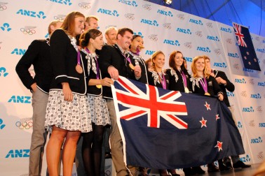 The 2012 Olympic medalists.