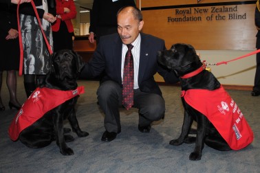 Visit to the Royal New Zealand Foundation of the Blind.