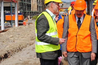 The Governor-General visits the "Restart the Heart" project in Christchurch City.