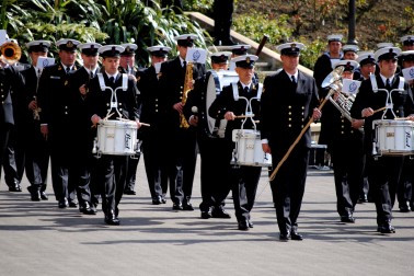 The Royal NZ Navy Band.