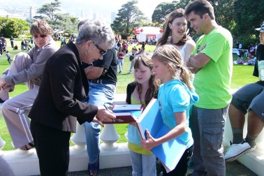 Children's Day autographs.
