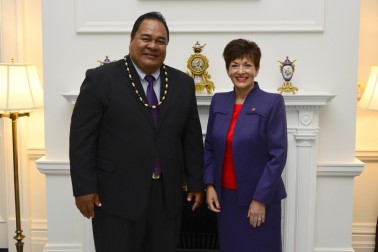 The High Commissioner for Tuvalu, HE Mr Paulson Panapa.
