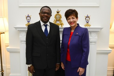The High Commissioner for the Republic of Rwanda, HE Mr Guillaume Kavaruganga.