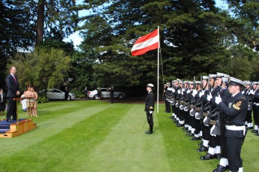 Austria - Guard of Honour.