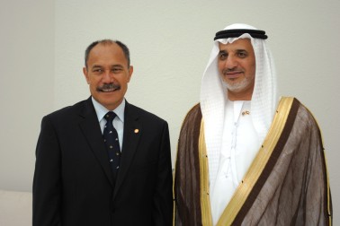 Ambassador of the United Arab Emirates, HE Ali Nasser Al Nuaimi.