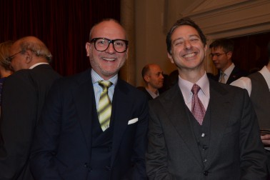 Mr Javier Barca and HE Dr Carmelo Barbarello, the Italian Ambassador.