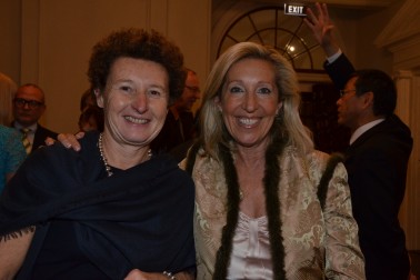 HE Ms Florence Jeanblanc-Risler, the French Ambassador and Mrs Nancy Gilbert.