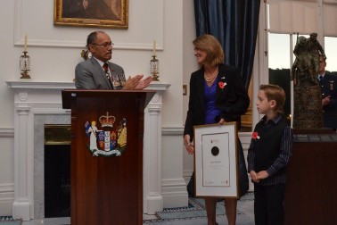 The Governor-General's Anzac of the Year Award in partnership with the RSA.