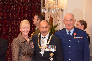 Inspector (Ret.) Murray Lewis, MNZM and Mrs Janice Lewis, QSM.