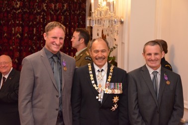 Mr John Allen, NZBM and Mr Kenneth Reilly, NZBM.