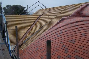 New roof tiles.