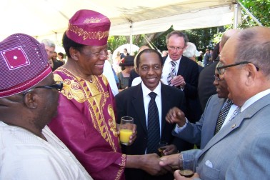 African diplomats.
