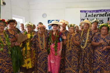 The Governor-General, The Rt Hon Dame Patsy Reddy and members of the National Council of Women.
