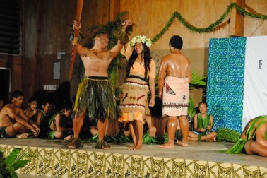Niue High School show.