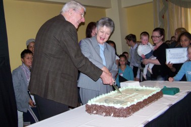 Cutting of the Cake.