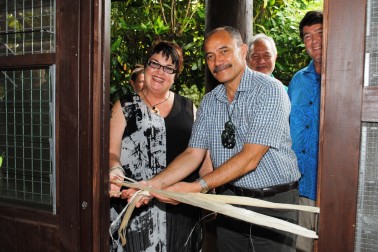 The Governor-General officially opens the Art Exhibition, Tuto’otasi 50, featuring artists from New Zealand, Samoa and the region.