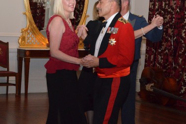 The Governor-General, Lt Gen The Rt Hon Sir Jerry Mateparae and Lady Janine.